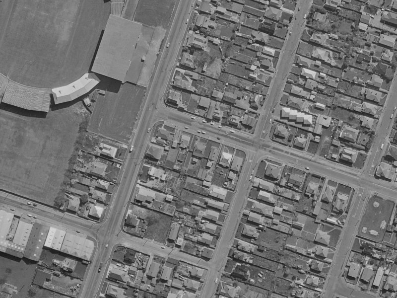 12 Charles Street from the air, 1970-1974
