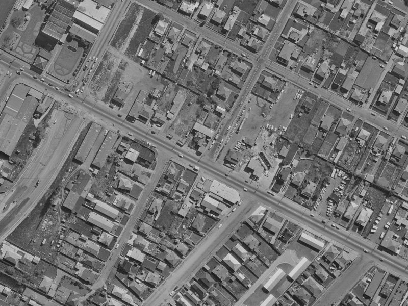 407 Ferry Road from the air, 1970-1974