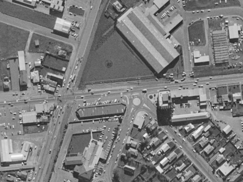 383A Main S Road from the air, 1970-1974
