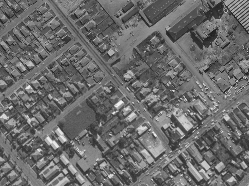 13 Clarence Street South from the air, 1970-1974