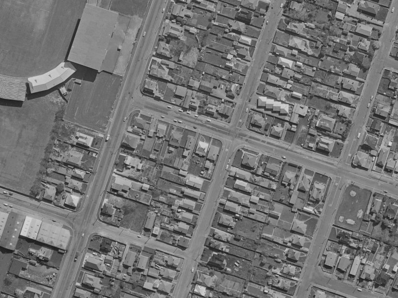 16 Charles Street from the air, 1970-1974