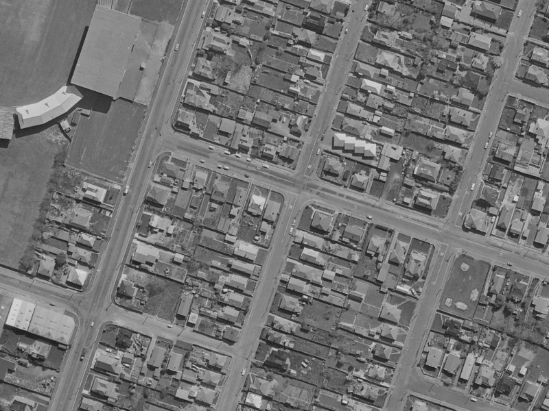 18 Charles Street from the air, 1970-1974