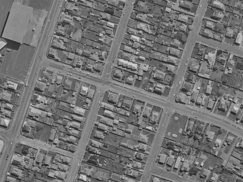 22 Charles Street from the air, 1970-1974
