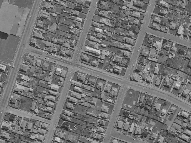 25 Charles Street from the air, 1970-1974