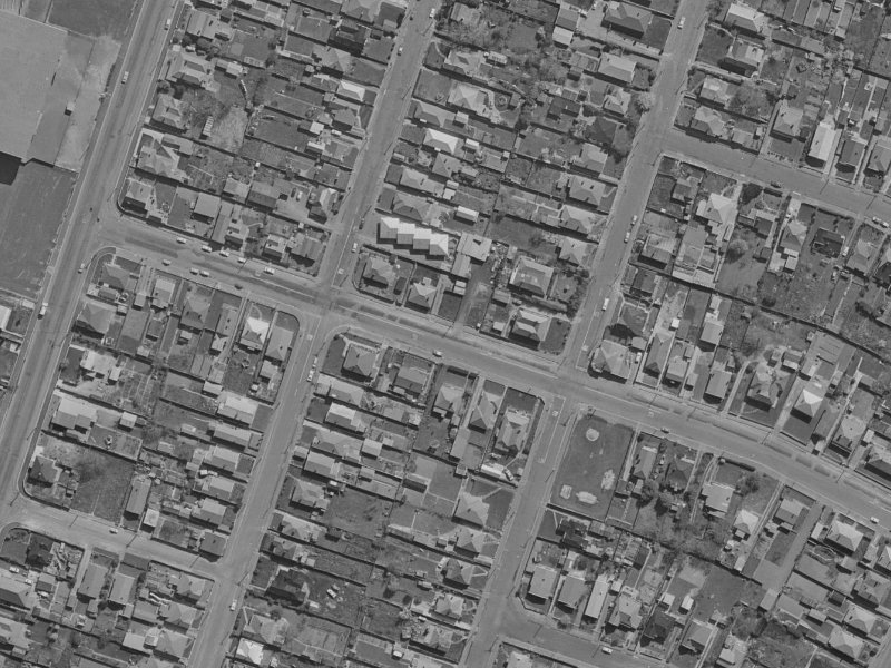 Dellaca Lane from the air, 1970-1974