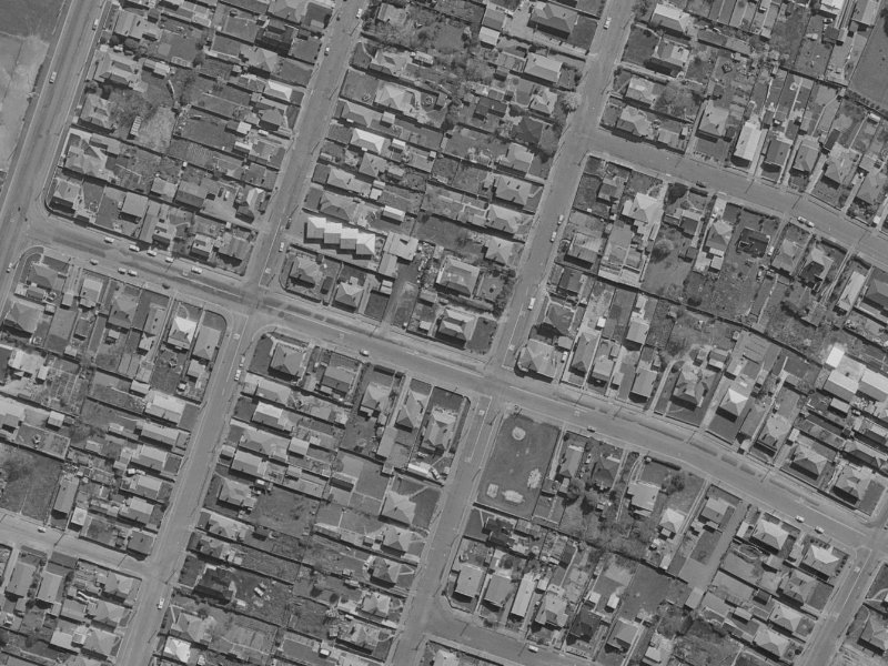 35 Charles Street from the air, 1970-1974