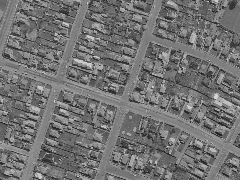 39 Charles Street from the air, 1970-1974
