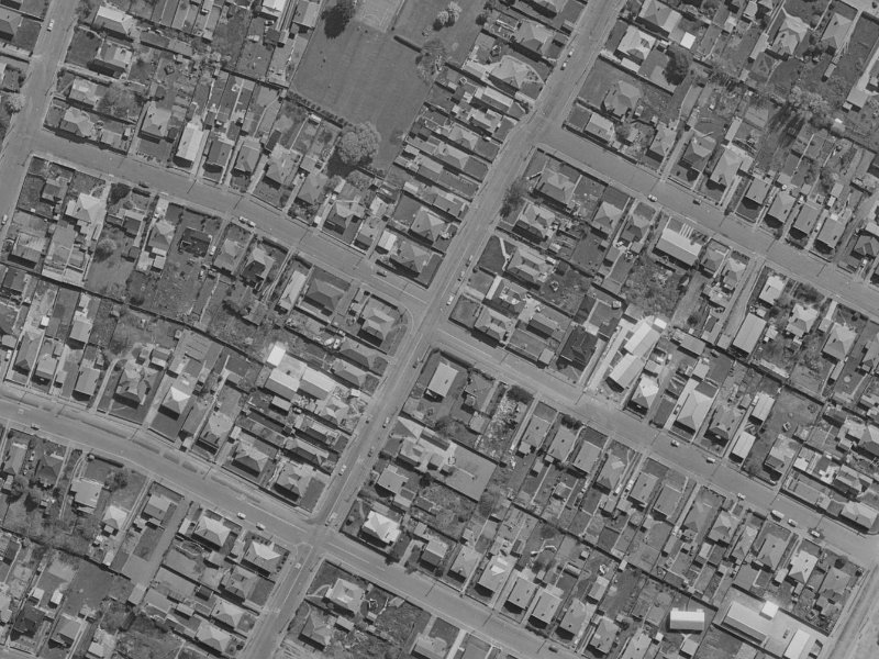 94 Osborne Street from the air, 1970-1974