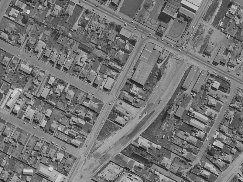 16 Isabella Place from the air, 1970-1974