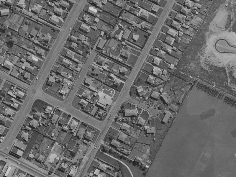 23 Smith Street from the air, 1970-1974