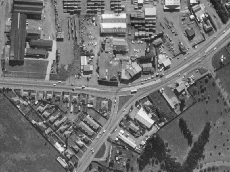 236a Main South Road from the air, 1970-1974