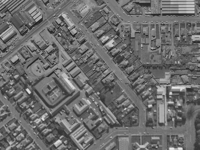 30 Dickens Street from the air, 1970-1974