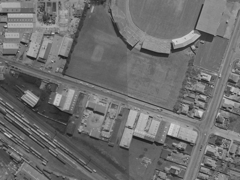 48E Lismore Street from the air, 1970-1974