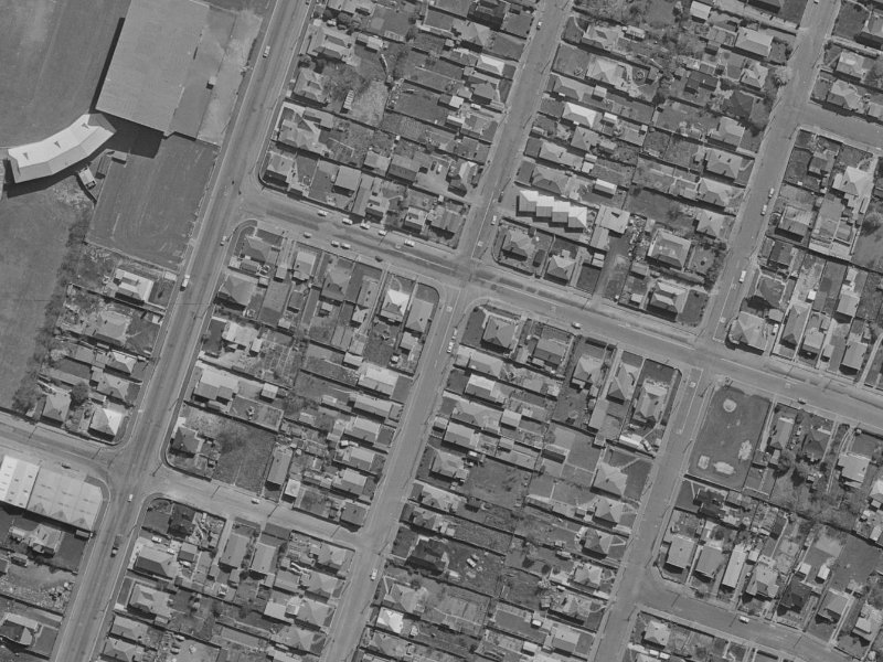 56 Barbour Street from the air, 1970-1974