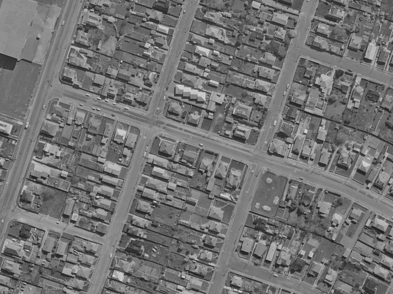 27 Charles Street from the air, 1970-1974