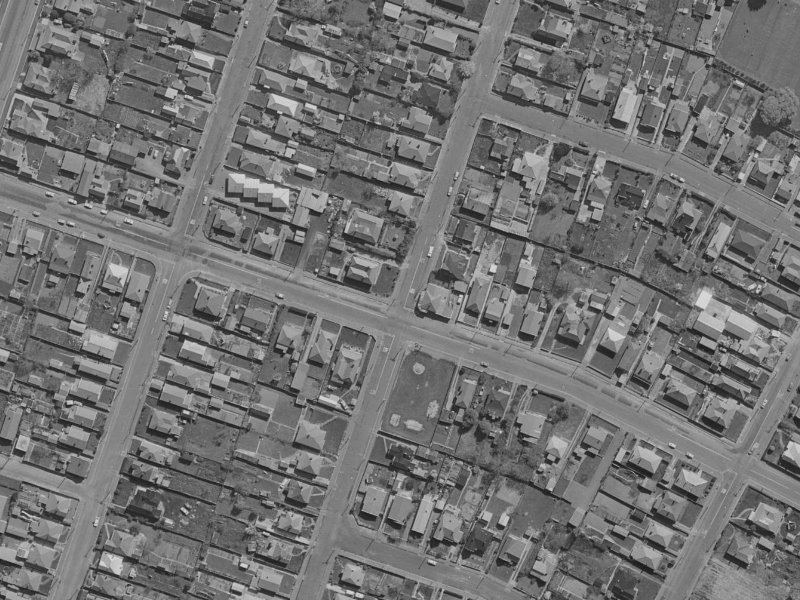 41 Charles Street from the air, 1970-1974