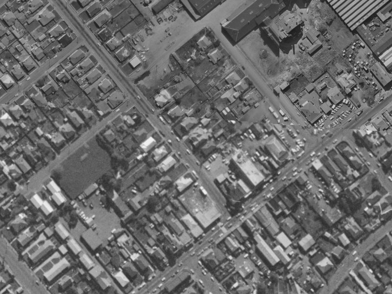10 Clarence Street South from the air, 1970-1974