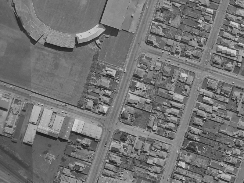 402 Wilsons Rd North from the air, 1970-1974