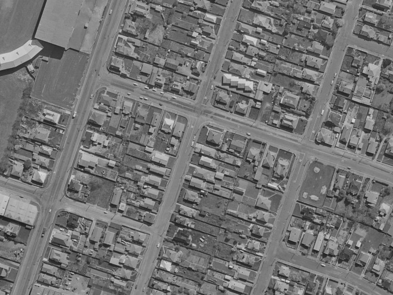 52 Barbour Street from the air, 1970-1974