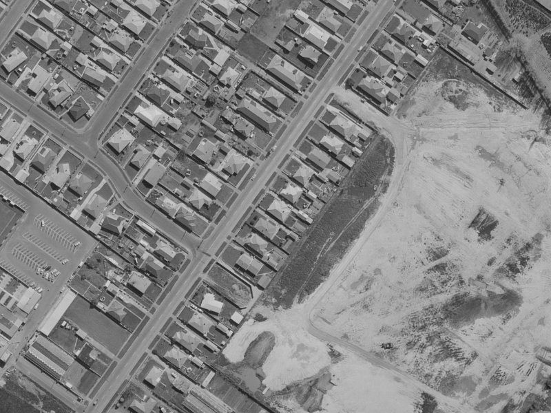 72 Hargood Street from the air, 1970-1974