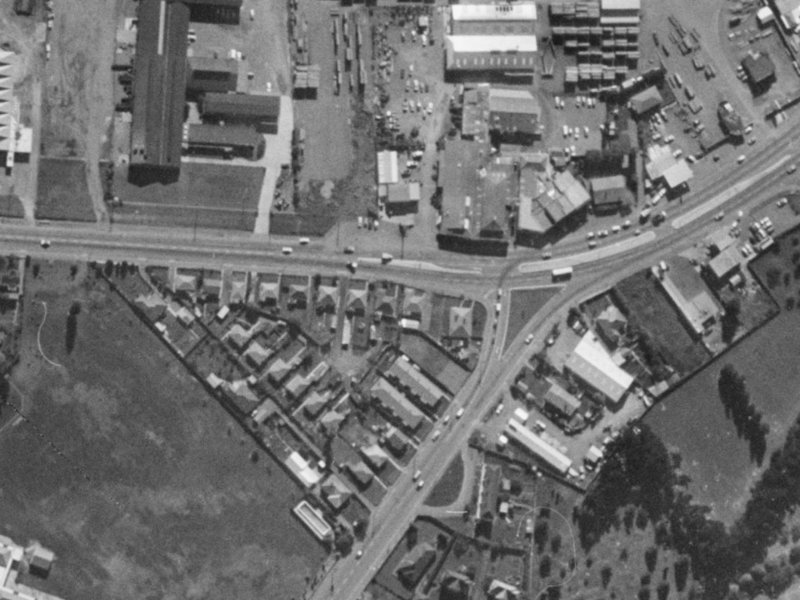 255 Main South Road from the air, 1970-1974