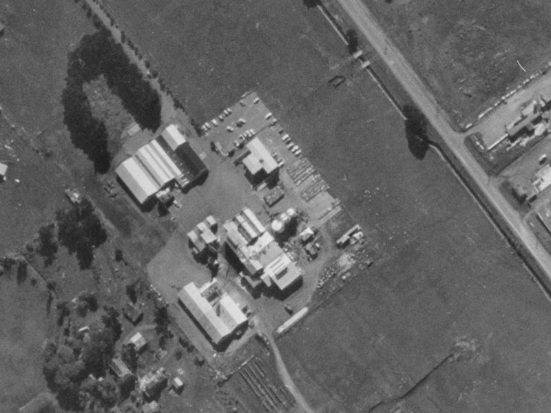 19a Dakota Crescent from the air, 1970-1974