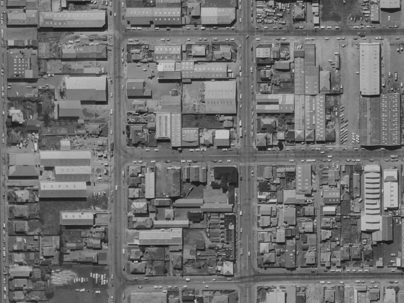 7 Battersea Street from the air, 1970-1974