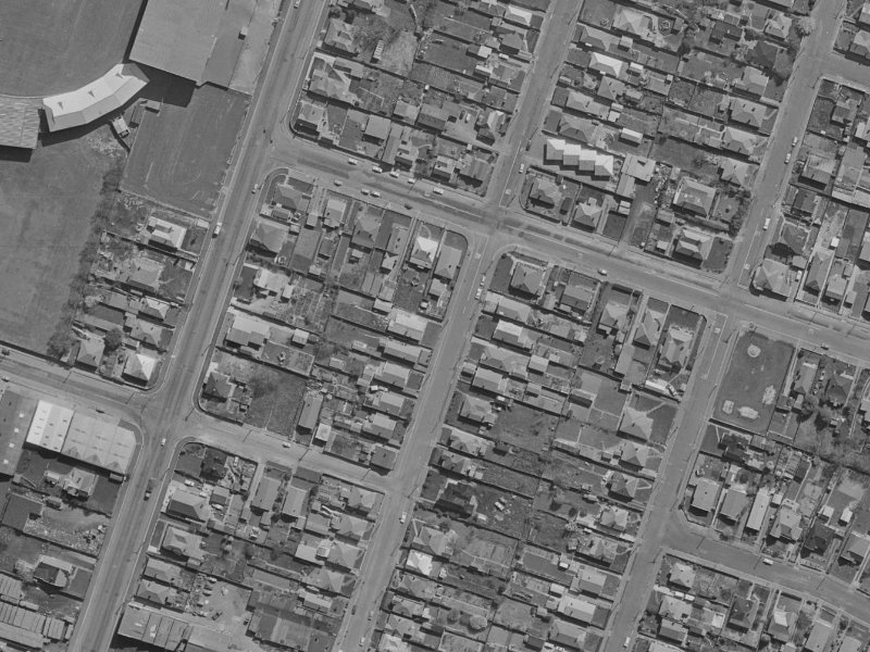 45 Barbour Street from the air, 1970-1974