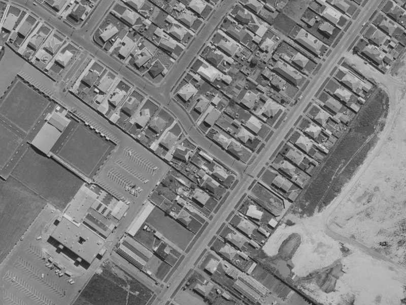 3 Compton Street from the air, 1970-1974
