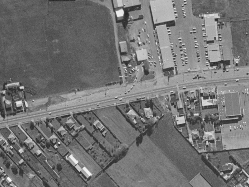 420E Main South Road from the air, 1970-1974