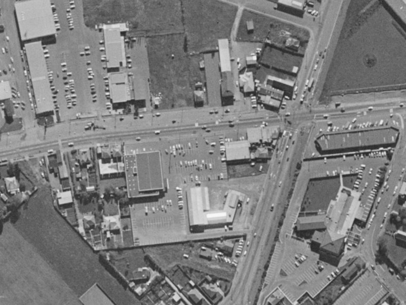 409 Main South Road from the air, 1970-1974