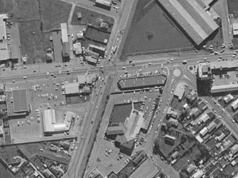 393A Main South Road from the air, 1970-1974