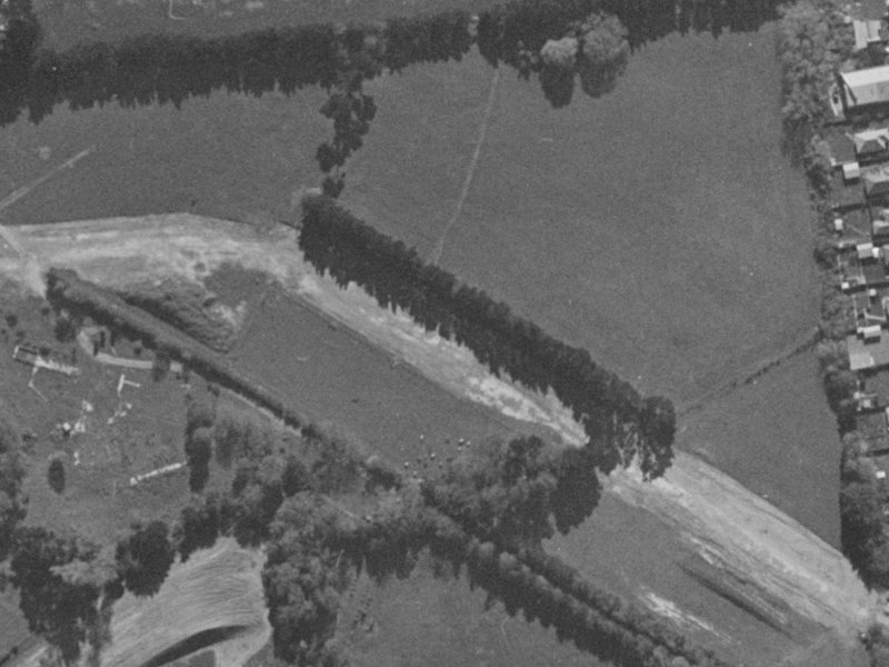 23a Birmingham Drive from the air, 1970-1974