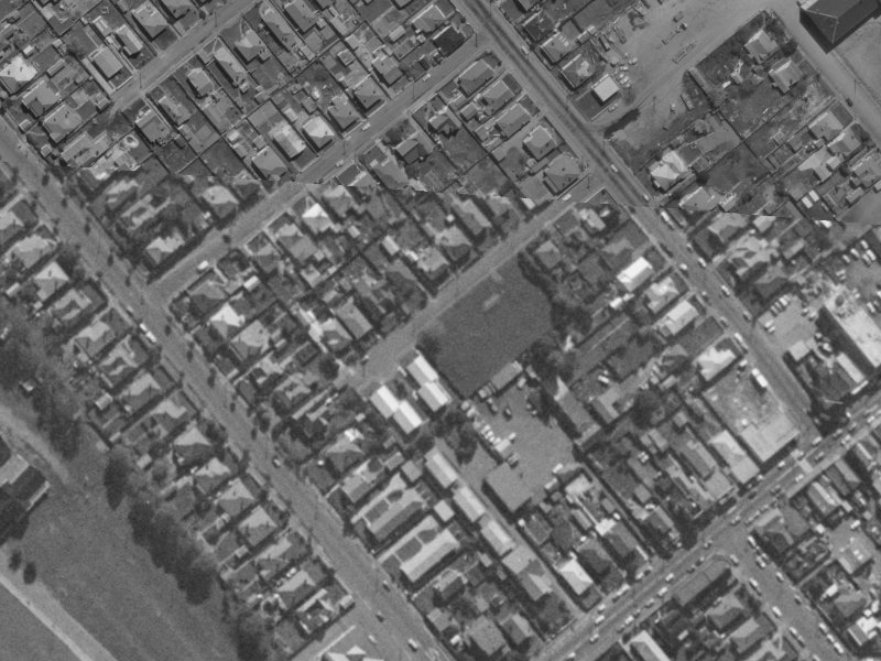 19 Walsall Street from the air, 1970-1974