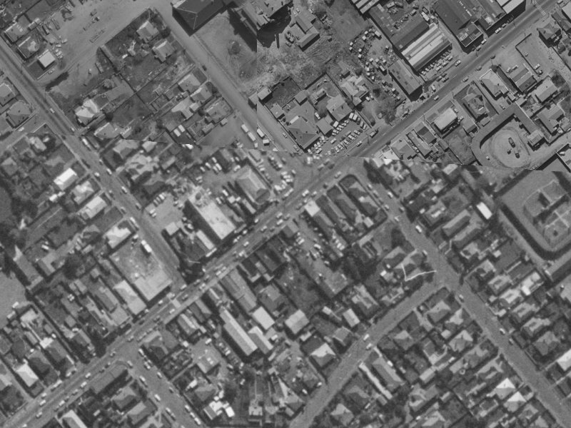 299 Lincoln Road from the air, 1970-1974