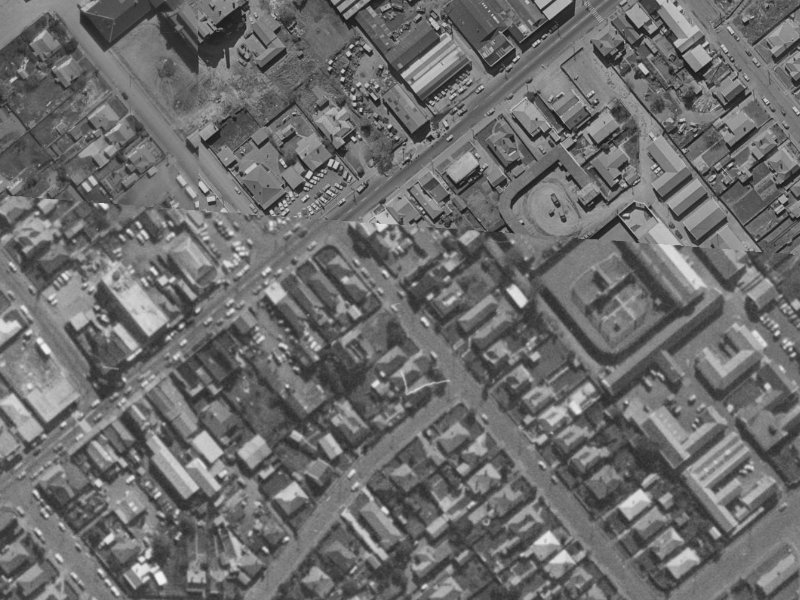 6 Parlane Street from the air, 1970-1974