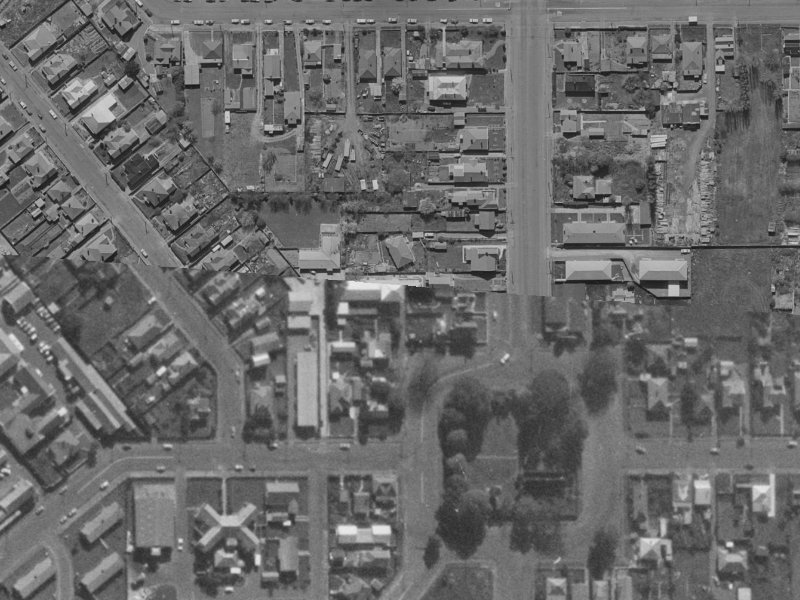 5 Church Square from the air, 1970-1974