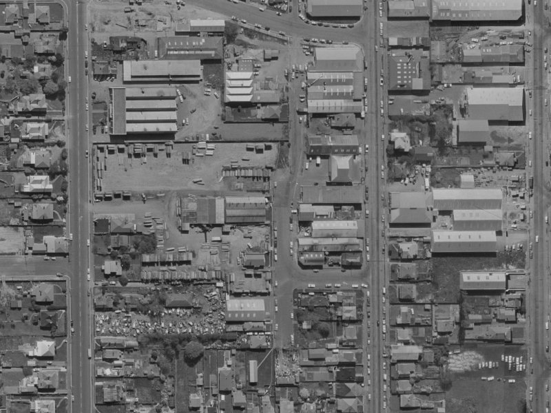 21 Kent Street from the air, 1970-1974