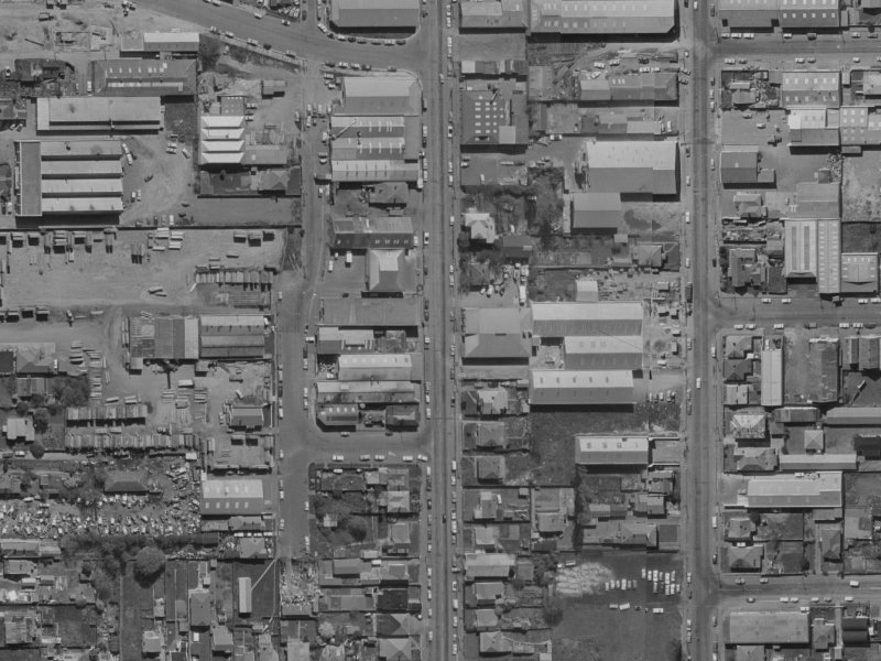 Montreal Street from the air, 1970-1974
