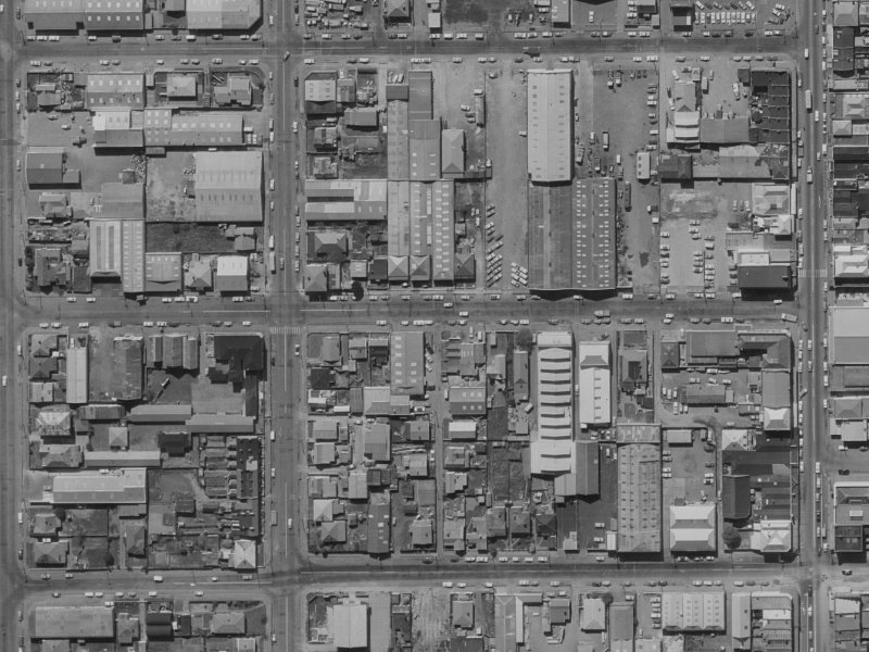 30 Dewsbury Lane from the air, 1970-1974