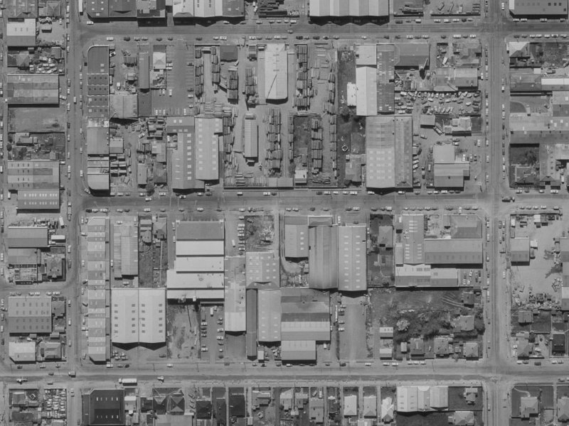 30 Kingsley Street from the air, 1970-1974