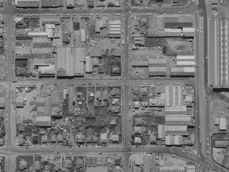 69 Brisbane Street from the air, 1970-1974
