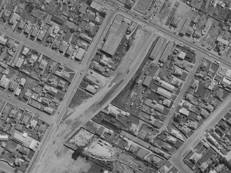 184 Ensors Road from the air, 1970-1974