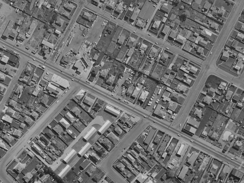 433 Ferry Road from the air, 1970-1974