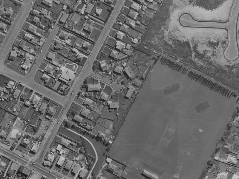 8 Bray Street from the air, 1970-1974