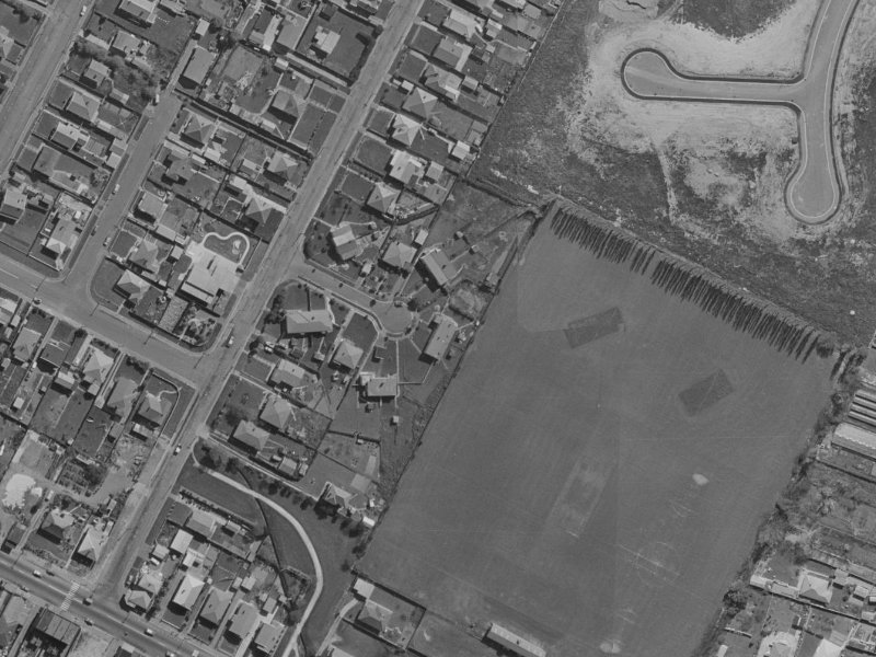 9 Bray Street from the air, 1970-1974