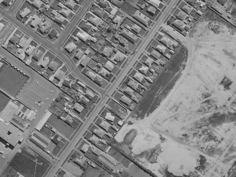68 Hargood Street from the air, 1970-1974