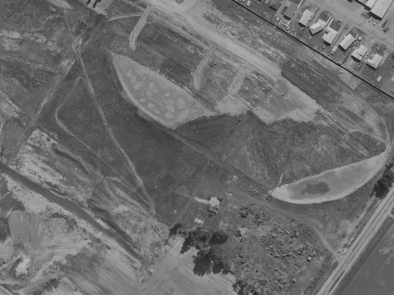 Akau Place from the air, 1970-1974