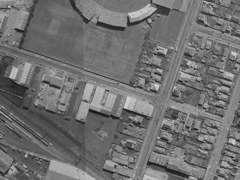 60 Lismore Street from the air, 1970-1974