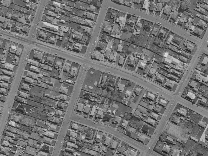 48 Charles Street from the air, 1970-1974